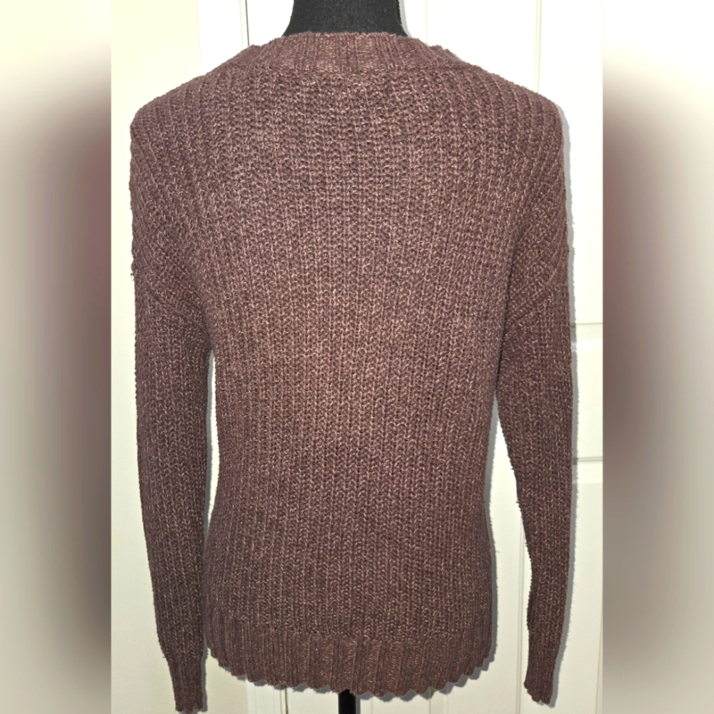 American Eagle Women's Brown Sweater - Picture 5 of 9